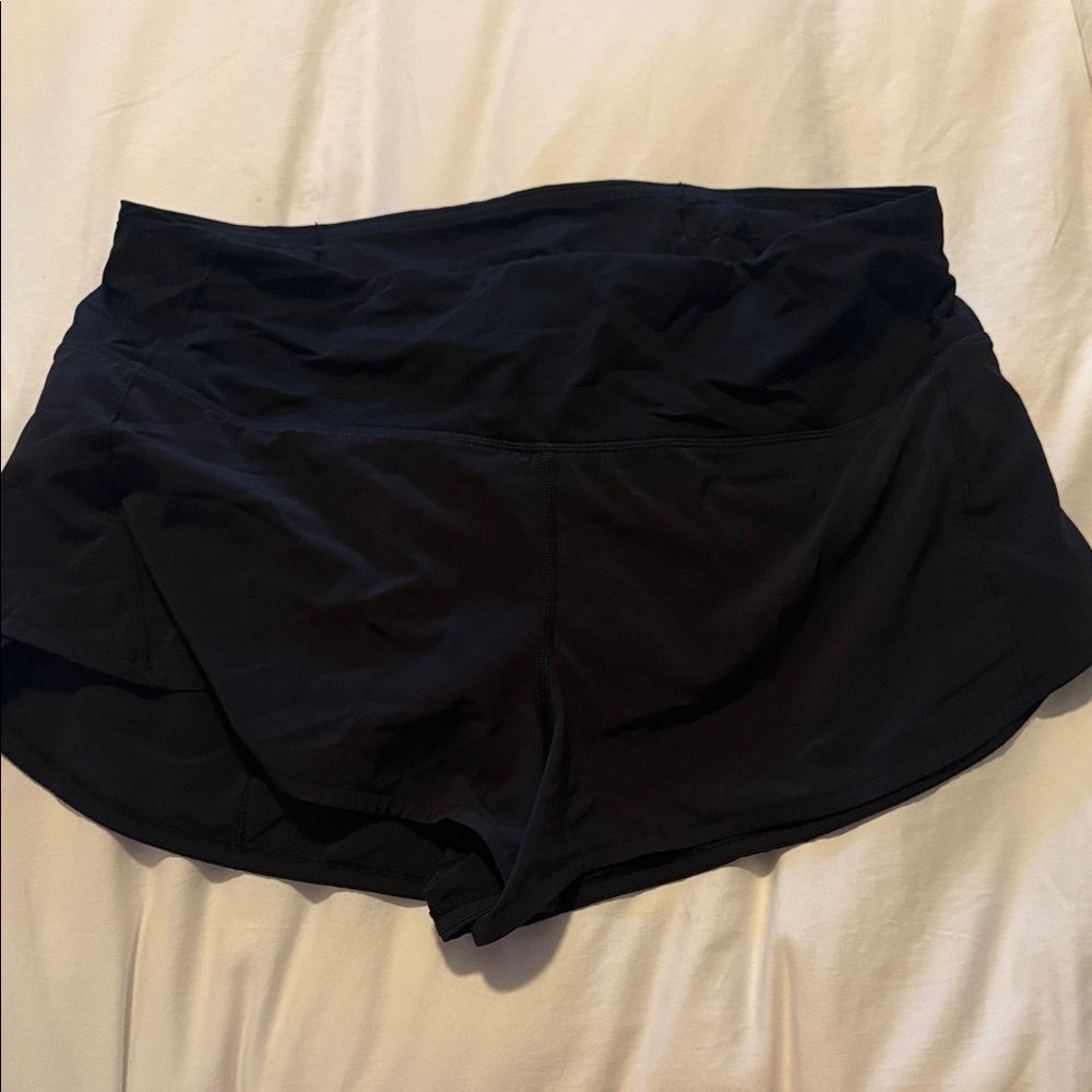 lululemon athletica Black Athletic Shorts